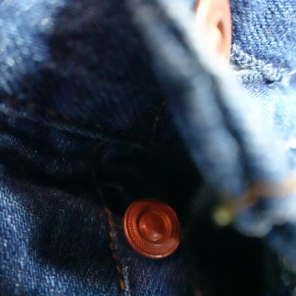 JOURNAL STANDARD Relume Jeans 32 x 31 Blue Cotton Selvedge Redline Button - Picture 7 of 11